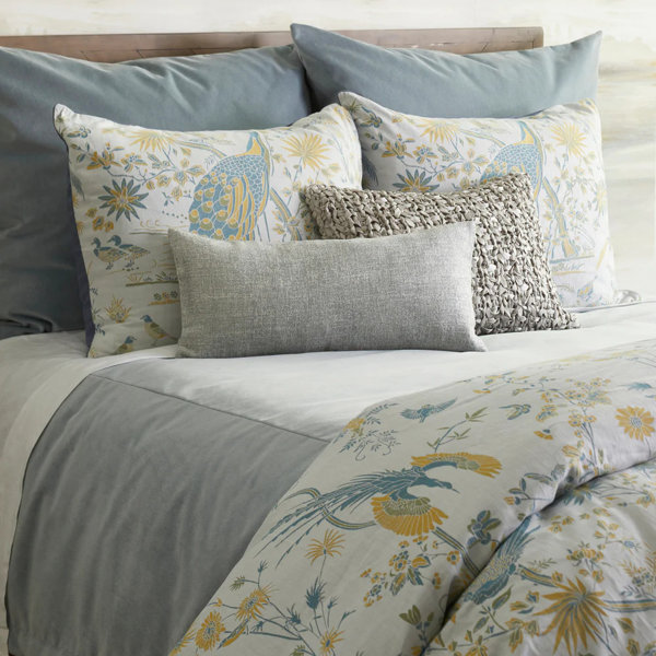 Ann Gish Java Peacock Duvet Cover Set | Perigold