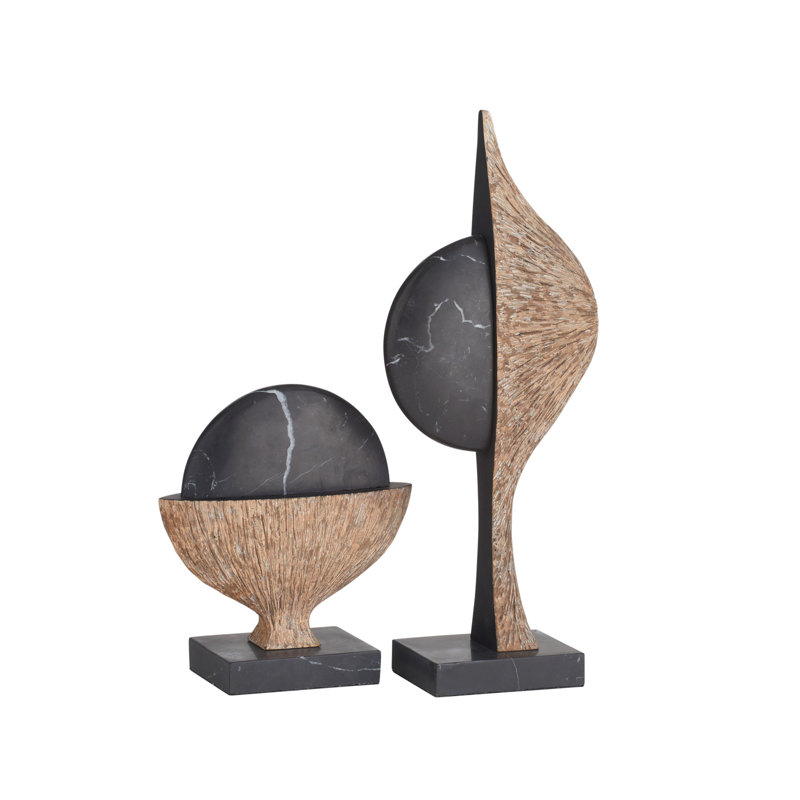 Flojo Sculptures, Set Of 2