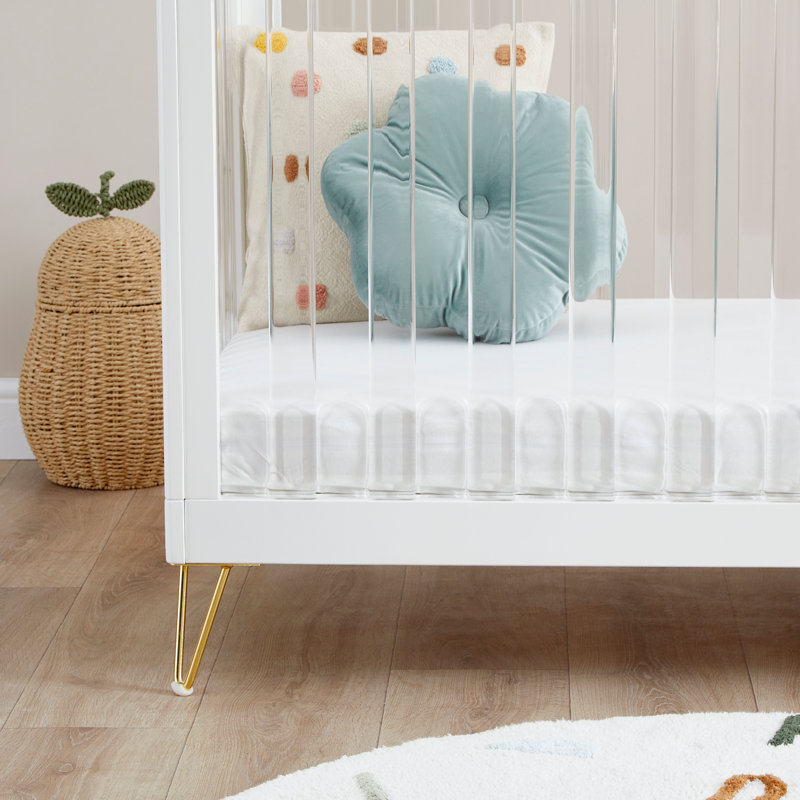 Babymore Kimi XL Acrylic 3 Piece Nursery Room Set