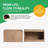 30" Wall-Mounted Single Bathroom Vanity  Base