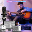 Ensemble de matériel de balado, ensemble de studio d'enregistrement parfait pour enregistrer, diffuser, diffuser en direct, changeur de voix DJ18 avec microphone WXH1000