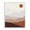 Après-midi soleil sur les montagnes, art de la giclée encadrée par Ahmed Idah Hussein bk-018