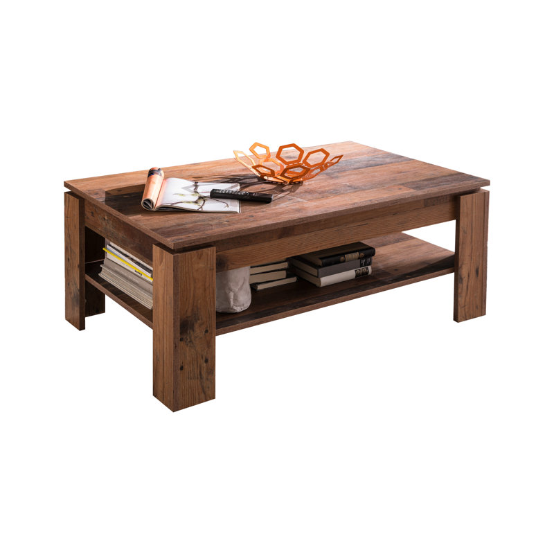 Heath Coffee Table with Storage, Chocolate