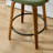 Modern Faux Leather Swivel 26'' Stools, Bucket Seat Counter Stools with Wood Frame-122503866-119858575