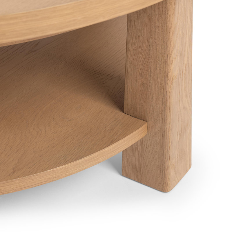 Kenzie Solid Wood Coffee Table