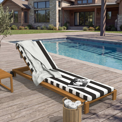 Sunbrella® Outdoor Chaise Cushion