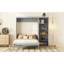 Lit escamotable mural avec tablettes Murphy-1621071861-1621071863