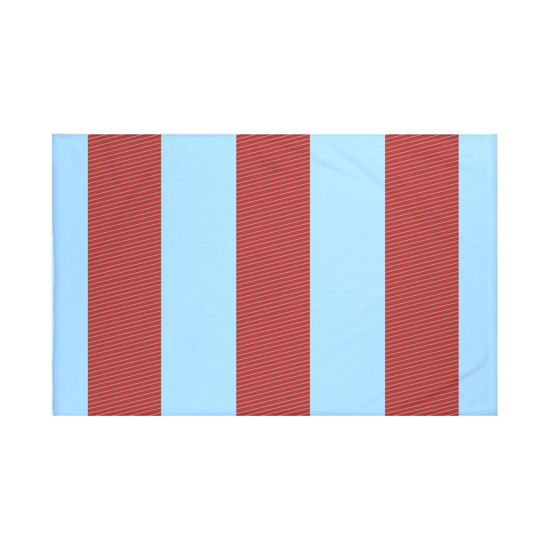 Jeté polaire Windward, L 60 po x l 50 po, Cardinal (rouge / bleu)