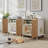 Cat Litter Box Enclosure Cabinet With Storage Space, 32'' x 33'' x 20''
