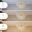 Lustre en cristal chromé 12 lumières Modern-1047968059-1047968056