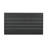 Silvia 6-Person Black Aluminum Patio Dining Table-96087875