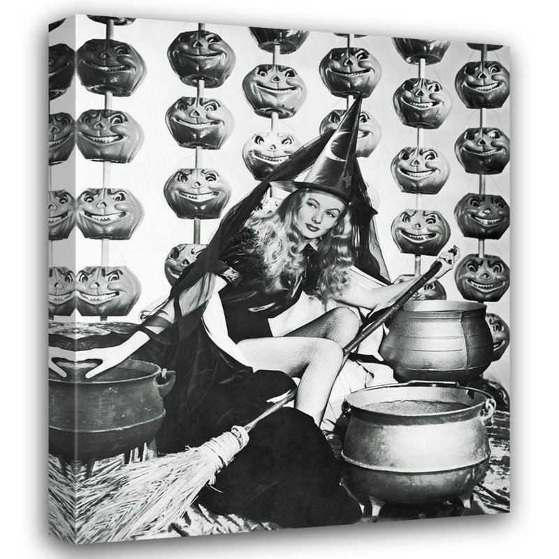 Red Barrel Studio® Hollywood, galerie de photos d'archives sur toile tendue: «I Married a Witch», lac Veronica