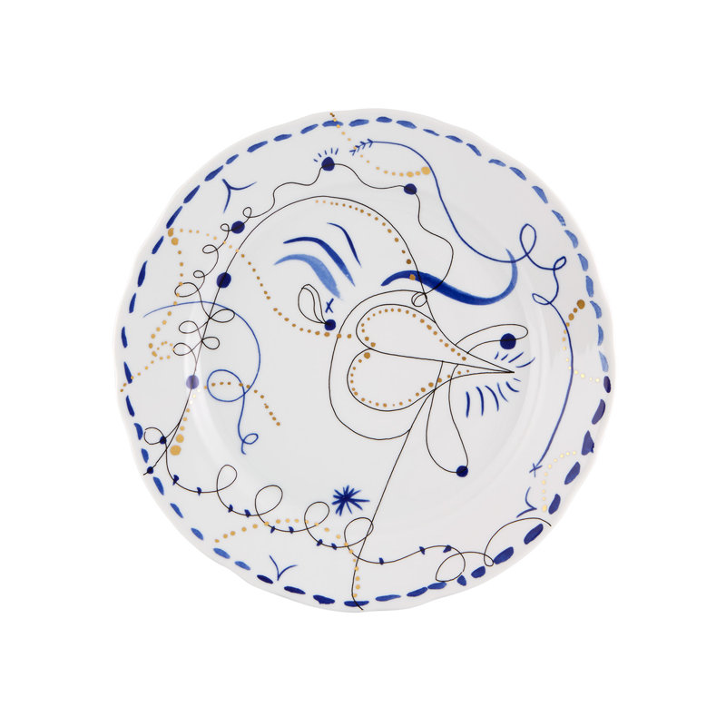 Assiette plate Folkifunki