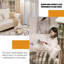 Coussin beige modulaire en similicuir-217144616-217144623