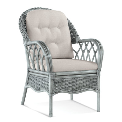Chaise avec accoudoirs rembourrée Everglade