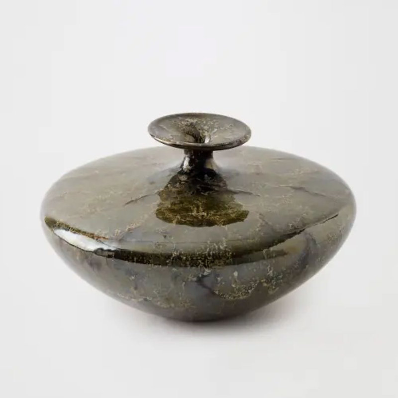 Tapered Neck Ceramic Table Vase