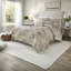 Ensemble de literie luxueux 7 pièces, mélange de coton de style moderne, idéal pour les chambres spacieuses