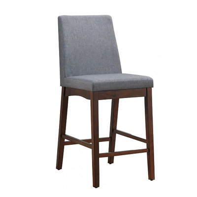 Chaise parsons rembourrée en coton Lillis Stoddard