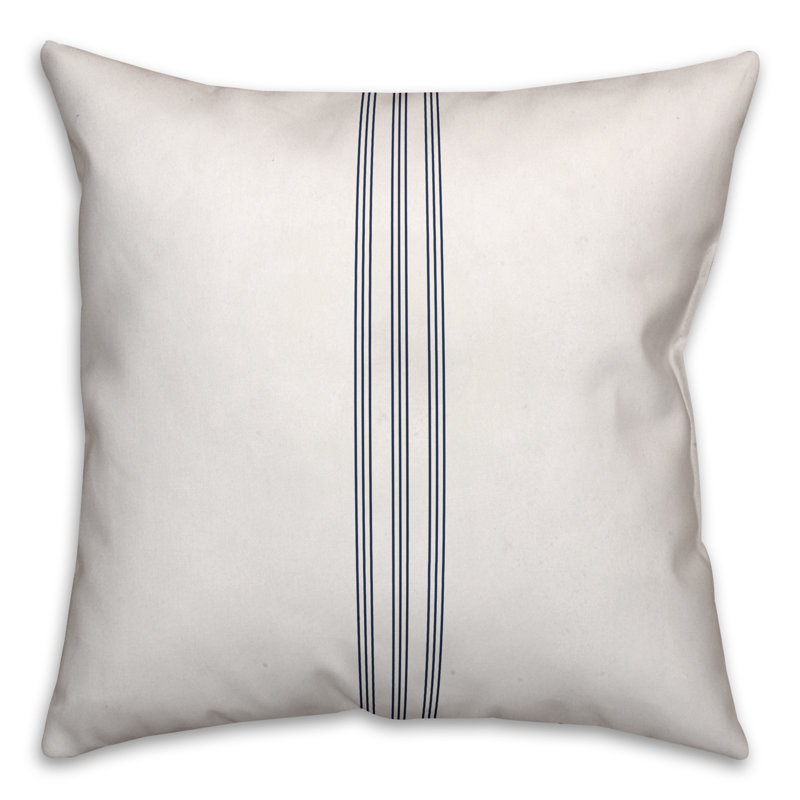 Striped Throw Pillow