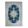Tapis bleu / naturel Ahmarria