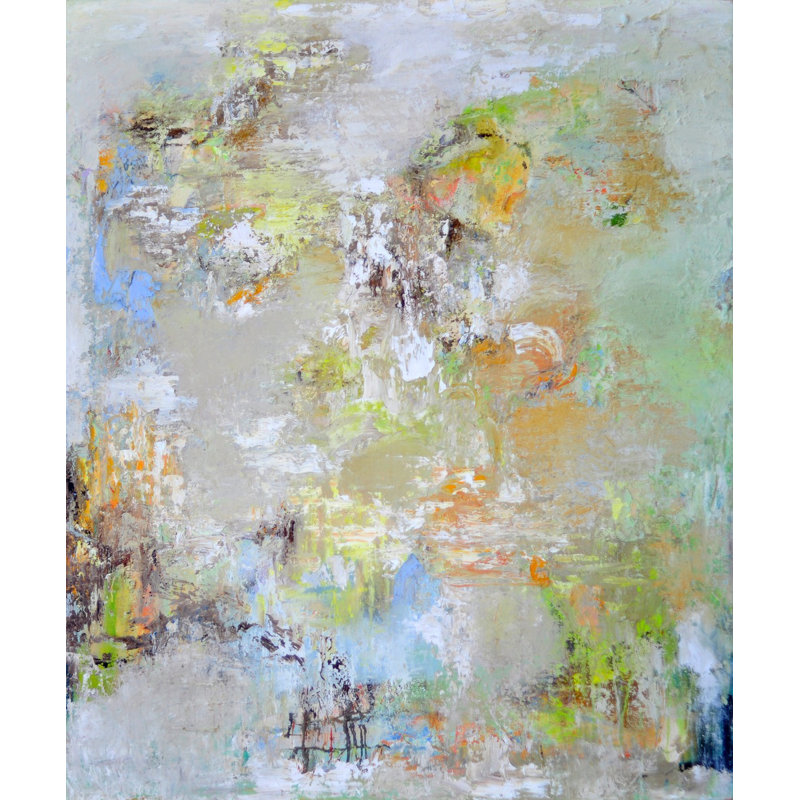 Anne B. Schwartz " 246 Springtime In The Alps " by Anne B. Schwartz, 21.25" H x 17.25" W x 0.88" D