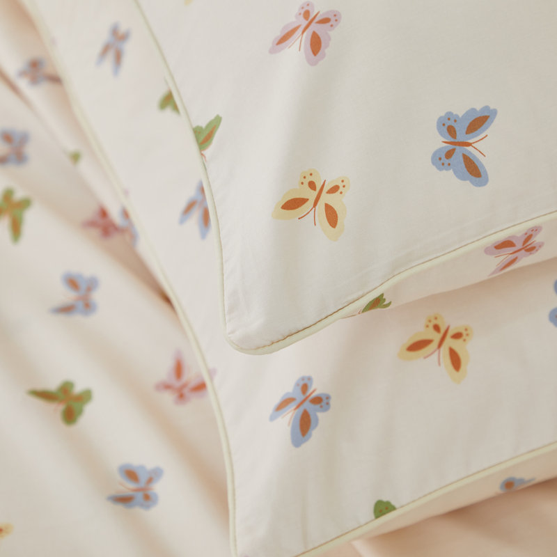 Ensemble de draps pour chambre d'amis 4 pièces 100% coton, Ensemble de draps pour très grand lit avec 2 taie