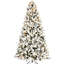 Arbre de Noël 8 pi avec 470l lumières DEL colorées, 10 modes d'éclairage, interrupteur au pied, 1793 pointes de pe + + dur, branches à mémoire de forme, tronc à charnières pour un assemblage et un démontage sans effort, métal stable-1547396453