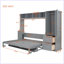 Lit escamotable moderne avec placard et tiroirs-1336712648-1336712649