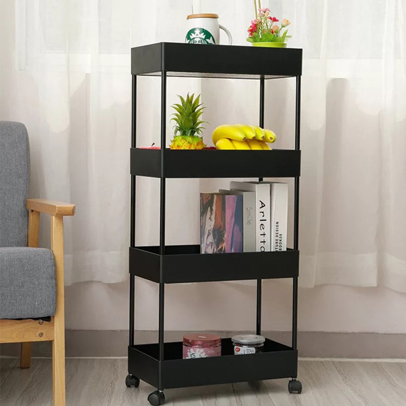 Gladsheim Bar Cart, Black