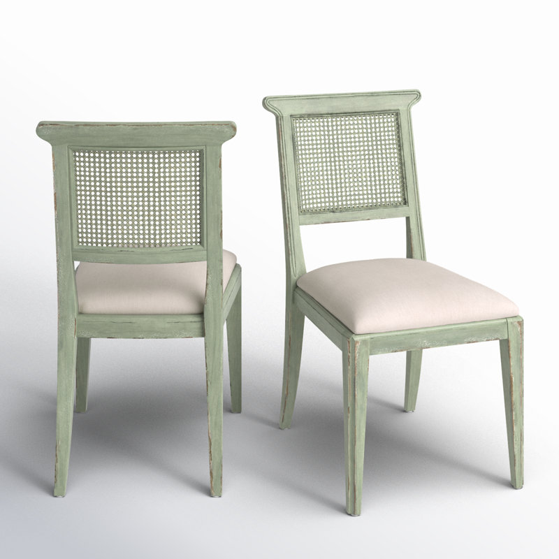 Chaise de salle à manger Aileen, Vert