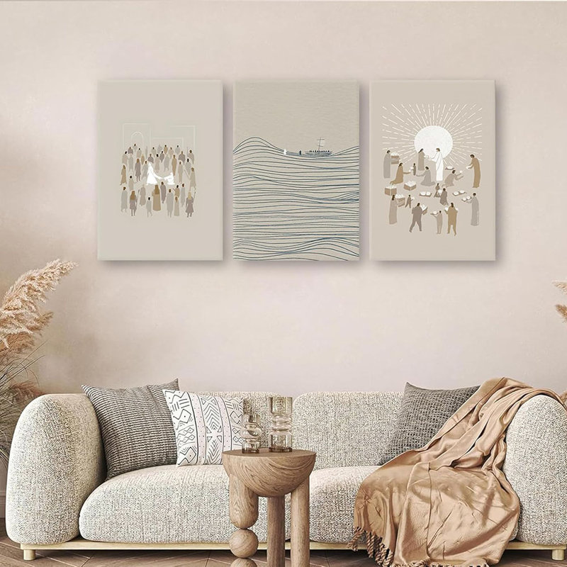 3 Piece Wrapped Canvas Print