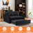 54" Velvet Convertible 3-In-1 Sofa Bed-335867755