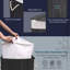 Califf Bamboo Laundry Hamper with Handles-781794337