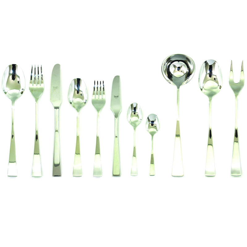 Italia 99 - Piece Stainless Steel Flatware Set - Service for 12