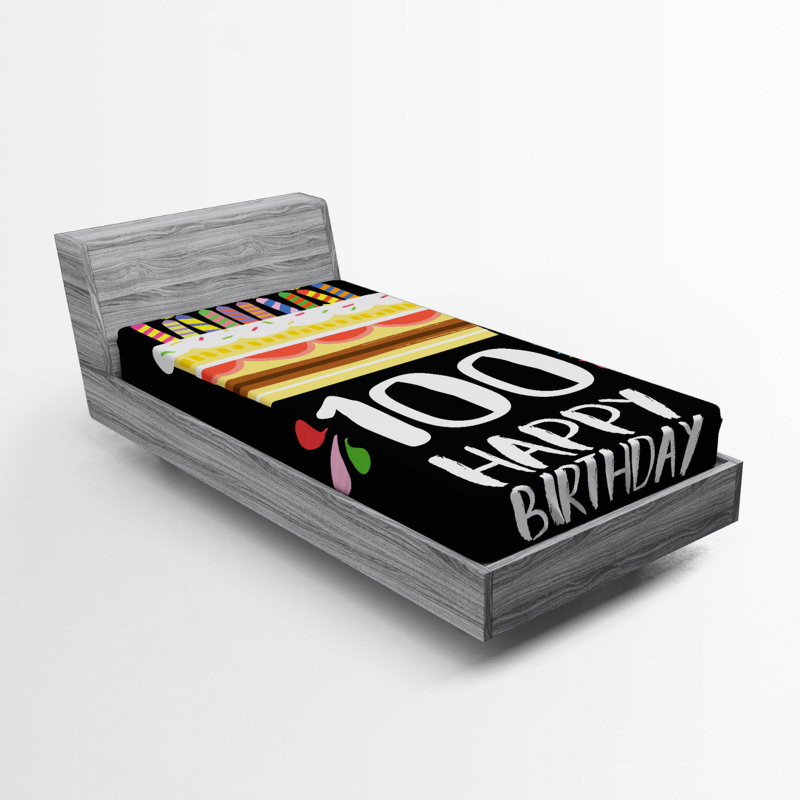 Drap-housse en centième d’anniversaire, Simple TG