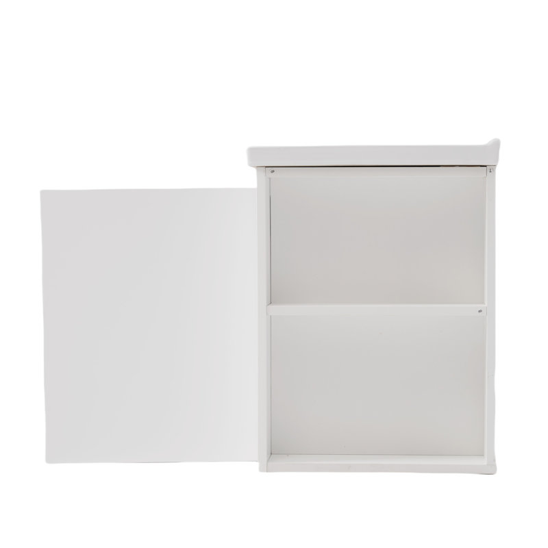 Meuble-lavabo mural moderne 36 po avec lavabo en céramique 36 po