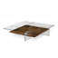 Ruby Glass Coffee Table