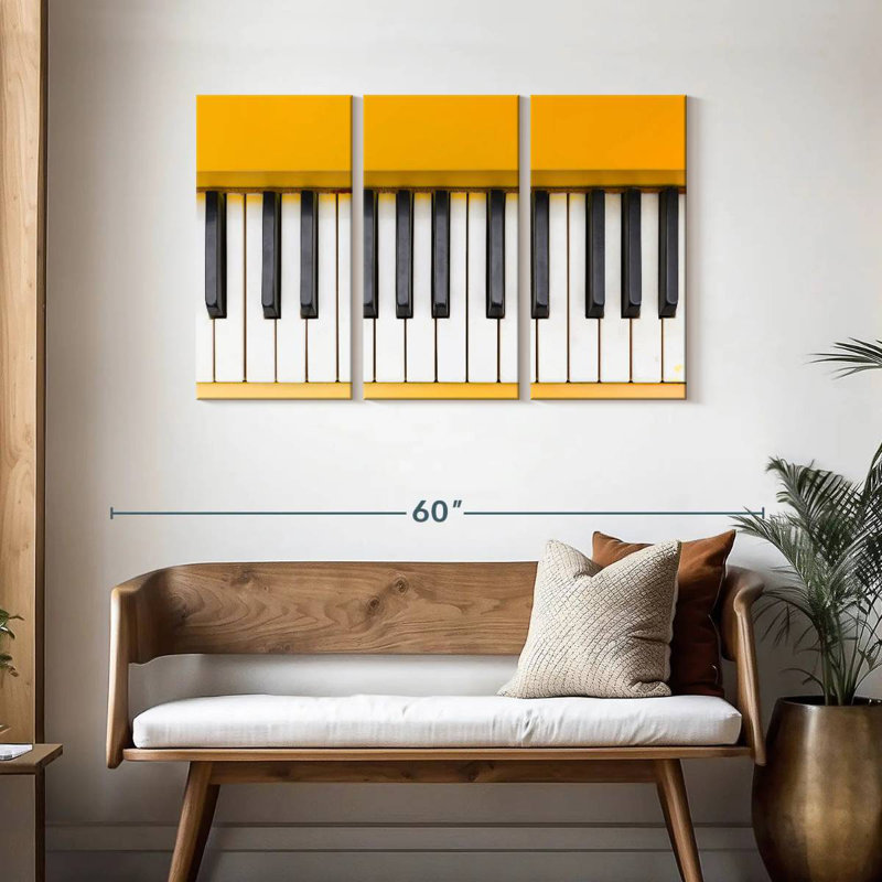 Abarca Bright Piano, H 28 po x l 45 po