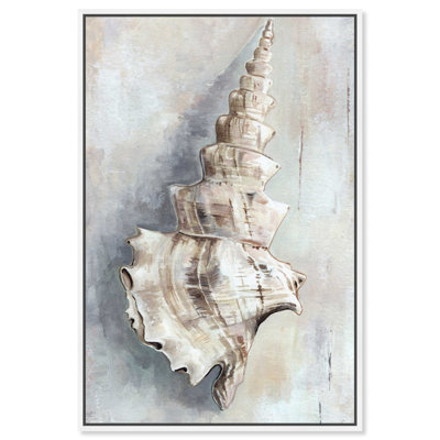 Charmant coquillage sur toile, impression côtière tendance par 