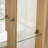 2 Doors Curio Cabinet With Tempered Glass Doors, Curio Cabinets With Mirrored Back Panel And Adjustable Shelves, Lighted Display Cabinet For Home, Office Light Bulb Included-125126755