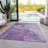 Behice Flatweave Washable Abstract Indoor / Outdoor Rug-1174405205
