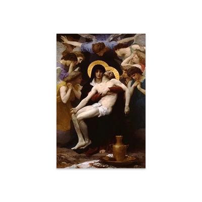 «Pieta 1876» par William-Adolphe Bouguereau - impression sans cadre