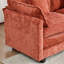 Nuage, orange, salon, siège en chenille double couche, style américain, mi-doux-295235331