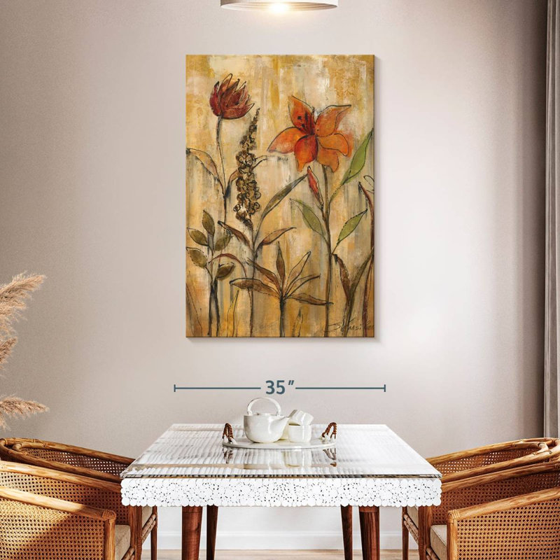 Harnek Aquarelle Garden II, H 48 po x l 32 po