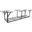 Support de rangement de garage en métal noir 2 x 8 pi, capacité de charge de 450 lb, 22 à 40 po, poids de plafond robuste, réglable de 22 po à 40 po, récupère de l'espace