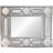29.5" Framed Geometric Openwork Rectangular Wall Mirror-1520763311