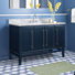 Ensemble de meuble-lavabo simple 49 po avec miroir Ewen