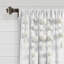 Panneau de rideau simple semi-diaphane avec passe-tringle Tassel Window-90569256-88660026