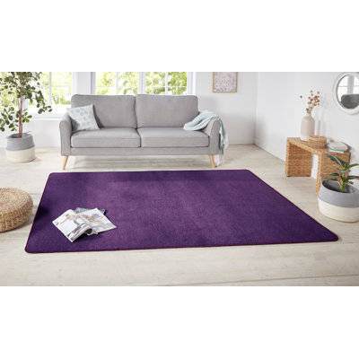 Tufted Purple Rug