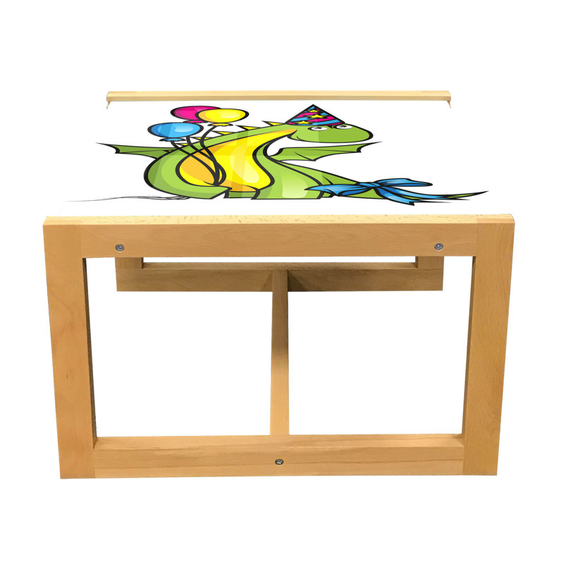 Ingvarda Sled Coffee Table, 40cm H x 46.5cm W x 62cm D